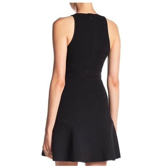 THEORY little black dress Felicitina Ruffle Hem fit and flare women  4 cocktail - Picture 11 of 13